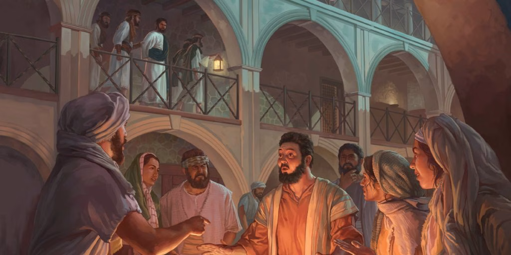 Eu não o conheço - Pedro nega a Cristo